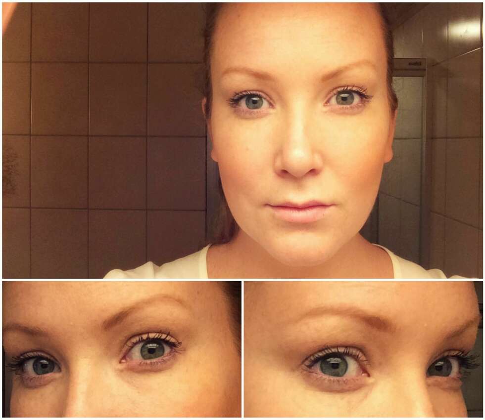 DYR MASKARA: I kategorien med dyr maskara testet jeg Babydoll Mascara fra YSL (kr 250) på mitt høye øye og Be Long Mascara fra Clarins (kr 250) på mitt venstre øye. DYR MASKARA: I kategorien med dyr maskara testet jeg Babydoll Mascara fra YSL (kr 250) på mitt høye øye og Be Long Mascara fra Clarins (kr 250) på mitt venstre øye.