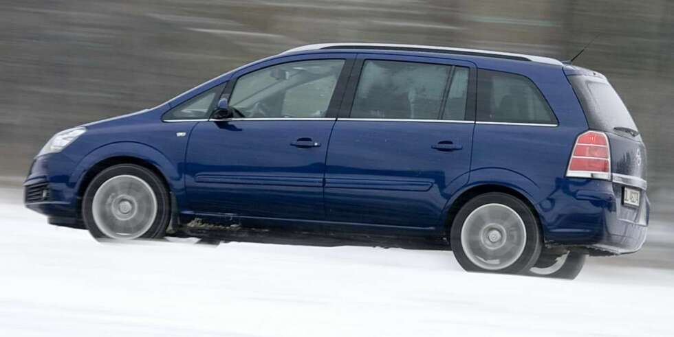 2005-2007-MODELL: Selv med 100¿150 000 km hører Opel Zafira til de beste flerbruksbilene. FOTO: HM Arkiv 2005-2007-MODELL: Selv med 100¿150 000 km hører Opel Zafira til de beste flerbruksbilene. FOTO: HM Arkiv