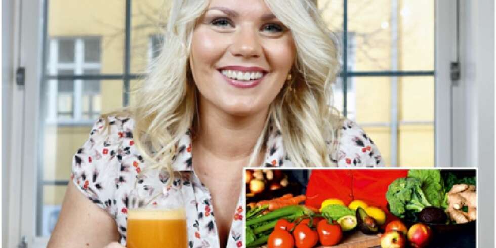 IKKE EN DAG UTEN: ¿?«Fem om dagen» i ett glass ¿ enklere og bedre kan det ikke bli, sier Carina Hultin Dahlmann IKKE EN DAG UTEN: ¿?«Fem om dagen» i ett glass ¿ enklere og bedre kan det ikke bli, sier Carina Hultin Dahlmann