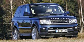 FORRIGE GENERASJON: Range Rover Sport. FORRIGE GENERASJON: Range Rover Sport.