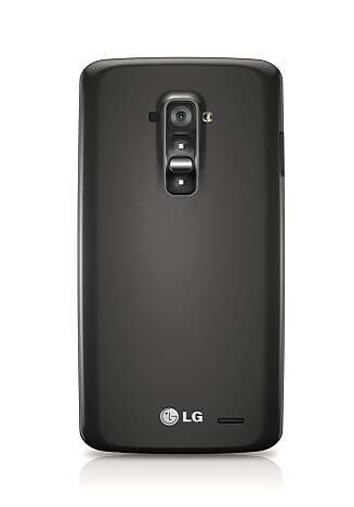 BAKSIDEKNAPPER: LG fortsetter tradisjonen fra G2, og har plassert alle fysiske knapper på baksiden av mobilen. BAKSIDEKNAPPER: LG fortsetter tradisjonen fra G2, og har plassert alle fysiske knapper på baksiden av mobilen.