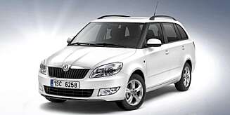 LITT DYRERE: Skoda Fabia er nest billigste stasjonsvogn på nybilmarkedet i Norge. Den har noen år på nakken, men er enkel og velfungerende. LITT DYRERE: Skoda Fabia er nest billigste stasjonsvogn på nybilmarkedet i Norge. Den har noen år på nakken, men er enkel og velfungerende.
