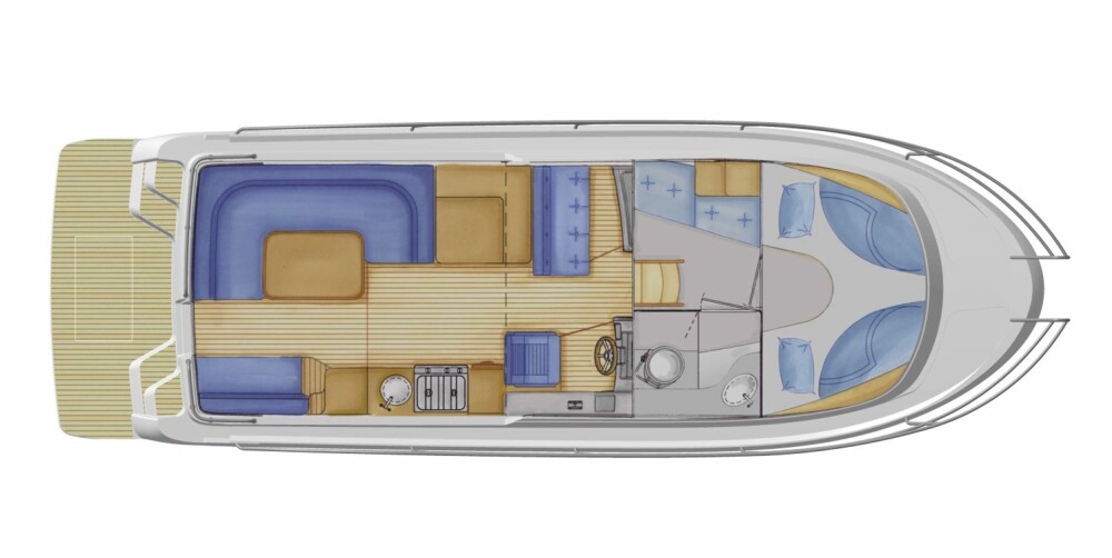 ÅPEN: HT-modellen byr på åpen planløsning i cockpit med tett hardtop. ÅPEN: HT-modellen byr på åpen planløsning i cockpit med tett hardtop.