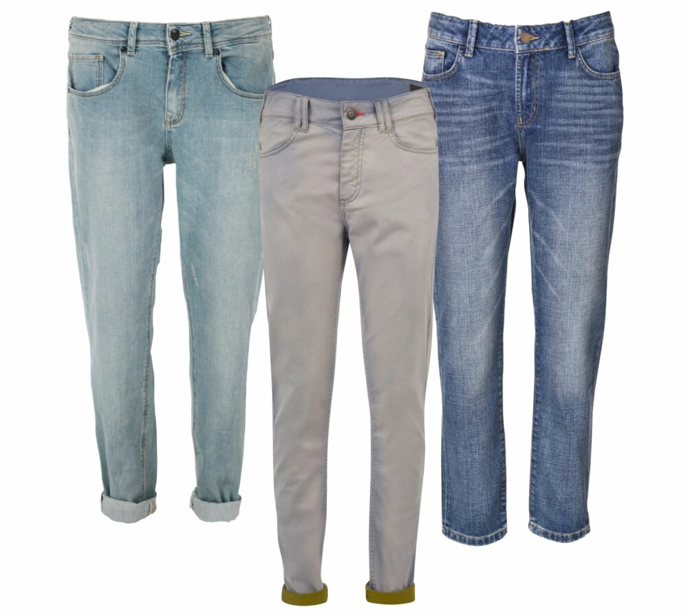 BOYFRIEND-JEANSEN: Fra venstre: Part Two, kr 899. Moods of Norway, kr 1200. By Malene Birger, kr 1499. BOYFRIEND-JEANSEN: Fra venstre: Part Two, kr 899. Moods of Norway, kr 1200. By Malene Birger, kr 1499.