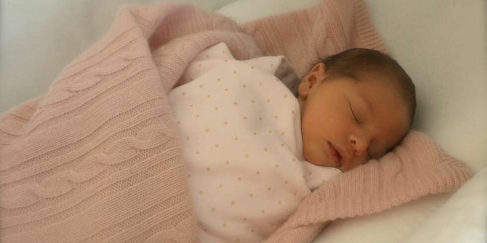 PRINSESSEN: Her er lille Prinsesse Leonore Lilian Maria. PRINSESSEN: Her er lille Prinsesse Leonore Lilian Maria.