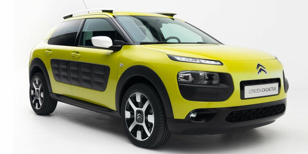 AIRBUMPS: Cactus har store luftputer på sidene. FOTO: Citroën AIRBUMPS: Cactus har store luftputer på sidene. FOTO: Citroën