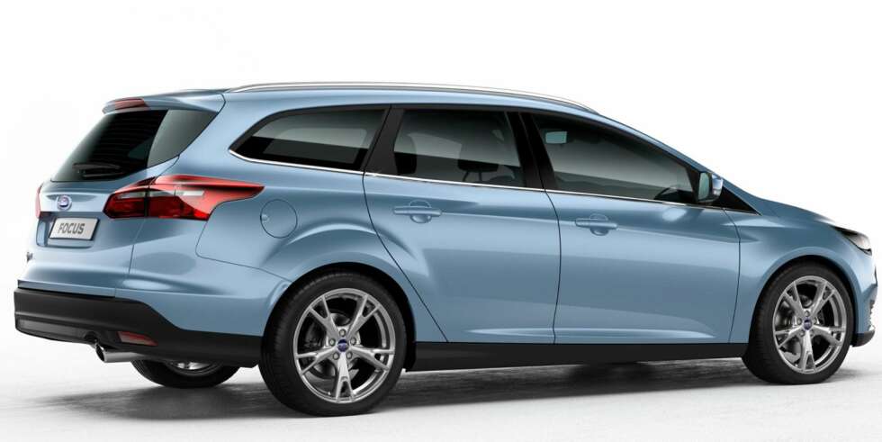 LITT KNAPP: Stasjonsvognutgaven av Ford Focus er forbigått av for eksempel VW Golf når det gjelder bagasjeplass. FOTO: Ford LITT KNAPP: Stasjonsvognutgaven av Ford Focus er forbigått av for eksempel VW Golf når det gjelder bagasjeplass. FOTO: Ford