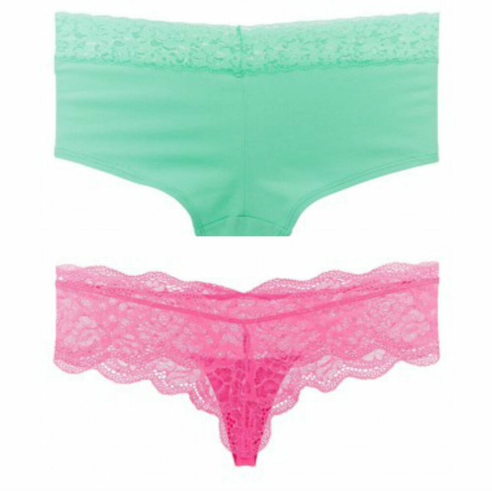 INSPIRASJON: Det fins mange fine truser der ute. Her ser du den trendy boksershortsen (kr. 70) og den brasilianske varianten (kr. 100), begge fra La Senza. INSPIRASJON: Det fins mange fine truser der ute. Her ser du den trendy boksershortsen (kr. 70) og den brasilianske varianten (kr. 100), begge fra La Senza.