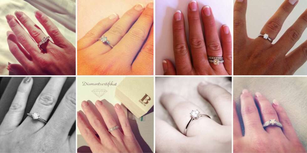 INSTAGRAM: Del din forlovelsesring med oss på Instagram ved å merke bildet med #dittbryllup! INSTAGRAM: Del din forlovelsesring med oss på Instagram ved å merke bildet med #dittbryllup!