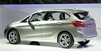 KOMBI: BMW 2-serie Active Tourer. FOTO: BMW KOMBI: BMW 2-serie Active Tourer. FOTO: BMW