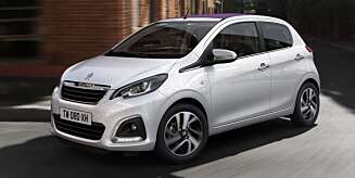 NY: Peugeot 108. FOTO: Peugeot NY: Peugeot 108. FOTO: Peugeot