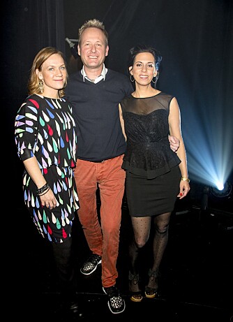 Blid trio: Anneli Drecker fant bokstavelig talt tonen med Sigvart Dagsland og Simone Eriksrud. Blid trio: Anneli Drecker fant bokstavelig talt tonen med Sigvart Dagsland og Simone Eriksrud.