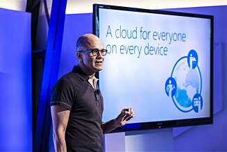 NY SJEF: Satya Nadella er ny sjef i Microsoft og noe av det første han har gjort som ny sjef er å lansere Office for iPad. NY SJEF: Satya Nadella er ny sjef i Microsoft og noe av det første han har gjort som ny sjef er å lansere Office for iPad.