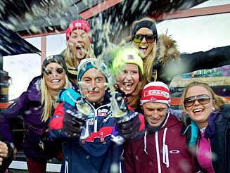 FESTGLAD: Med to VM-gull fra Val di Fiemme og fersk verdenscupseier i Falun i bagasjen feiret Petter Northug ettertrykkelig at sesongen var over i Hemsedal i fjor. FESTGLAD: Med to VM-gull fra Val di Fiemme og fersk verdenscupseier i Falun i bagasjen feiret Petter Northug ettertrykkelig at sesongen var over i Hemsedal i fjor.