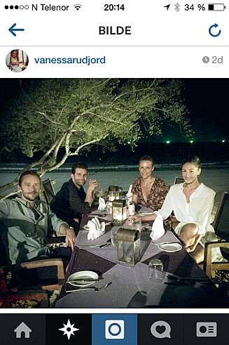 KOSTE SEG: Jenny og Thomas hadde det som fisker i vannet i Thailand. Costume-redaktør Vanessa Rudjord og kjæresten Jonas Forsang var også med. KOSTE SEG: Jenny og Thomas hadde det som fisker i vannet i Thailand. Costume-redaktør Vanessa Rudjord og kjæresten Jonas Forsang var også med.