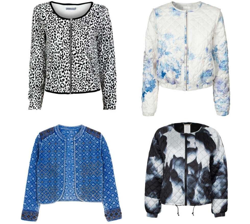 MØNSTRET: Fra øverst til høyre: Soaked in Luxury, kr 599. InWear, kr 1399. Zara, kr 559. Vivikes, kr 899. MØNSTRET: Fra øverst til høyre: Soaked in Luxury, kr 599. InWear, kr 1399. Zara, kr 559. Vivikes, kr 899.