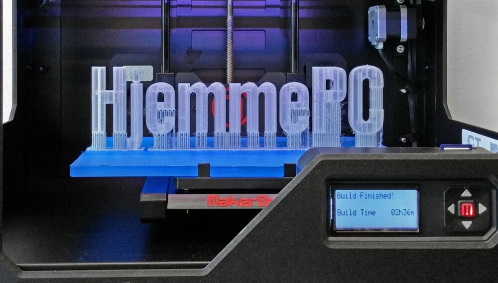 KULT: Med en 3D-skriver kan du skrive ut gjenstander istedenfor bare flate bilder. KULT: Med en 3D-skriver kan du skrive ut gjenstander istedenfor bare flate bilder.