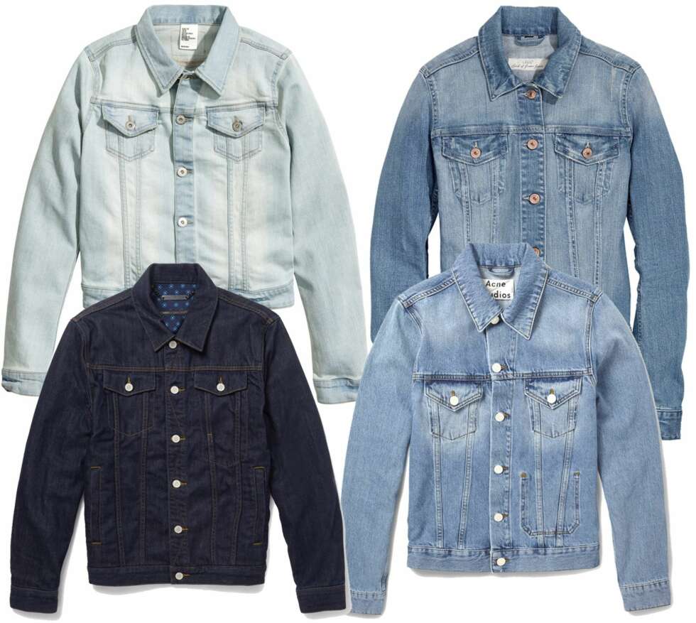 DENIM TIL GUTTA: Øverst fra venstre: H&M, kr 299. H&M, kr 349. Marc by Marc Jacobs, kr 3000. Acne, kr 2600. DENIM TIL GUTTA: Øverst fra venstre: H&M, kr 299. H&M, kr 349. Marc by Marc Jacobs, kr 3000. Acne, kr 2600.
