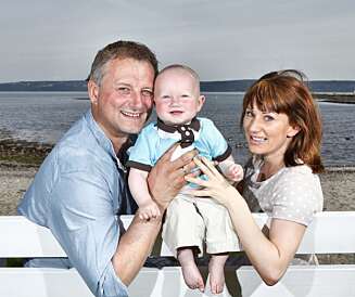 VOKSER TIL: Lille Samuel (13 mnd.) blir snart storebror. VOKSER TIL: Lille Samuel (13 mnd.) blir snart storebror.