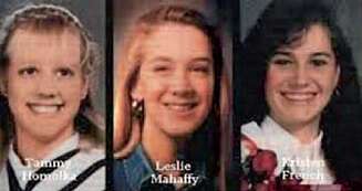 Tammy Homolka så opp til storesøster og stolte fullt og helt på henne. Mens Leslie Mahaffy og Kristen French var helt tilfeldige ofre. Alle ble misbrukt og mishandlet på det groveste. Tammy Homolka så opp til storesøster og stolte fullt og helt på henne. Mens Leslie Mahaffy og Kristen French var helt tilfeldige ofre. Alle ble misbrukt og mishandlet på det groveste.