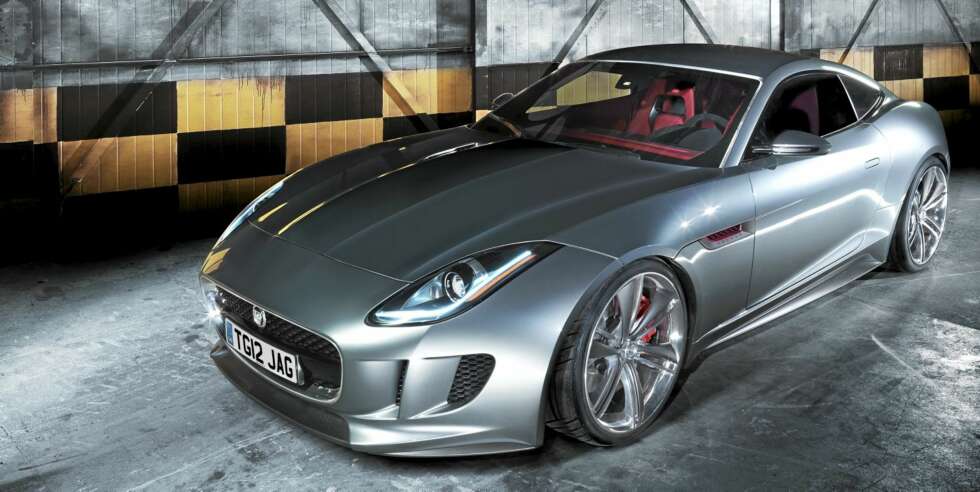 KONSEPTBILEN: Her er C-X16-konseptet Jaguar viste frem i fjor. F-Type blir ganske lik utseendemessig. KONSEPTBILEN: Her er C-X16-konseptet Jaguar viste frem i fjor. F-Type blir ganske lik utseendemessig.