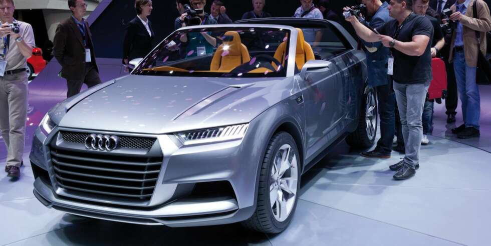 Q2: Det er mye Audi Q2 å se i dette konseptet. FOTO: Audi Q2: Det er mye Audi Q2 å se i dette konseptet. FOTO: Audi