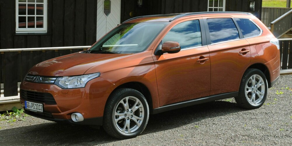 I NORGE: Mitsubishi Outlander er klar for norske veier. FOTO: Mitsubishi I NORGE: Mitsubishi Outlander er klar for norske veier. FOTO: Mitsubishi