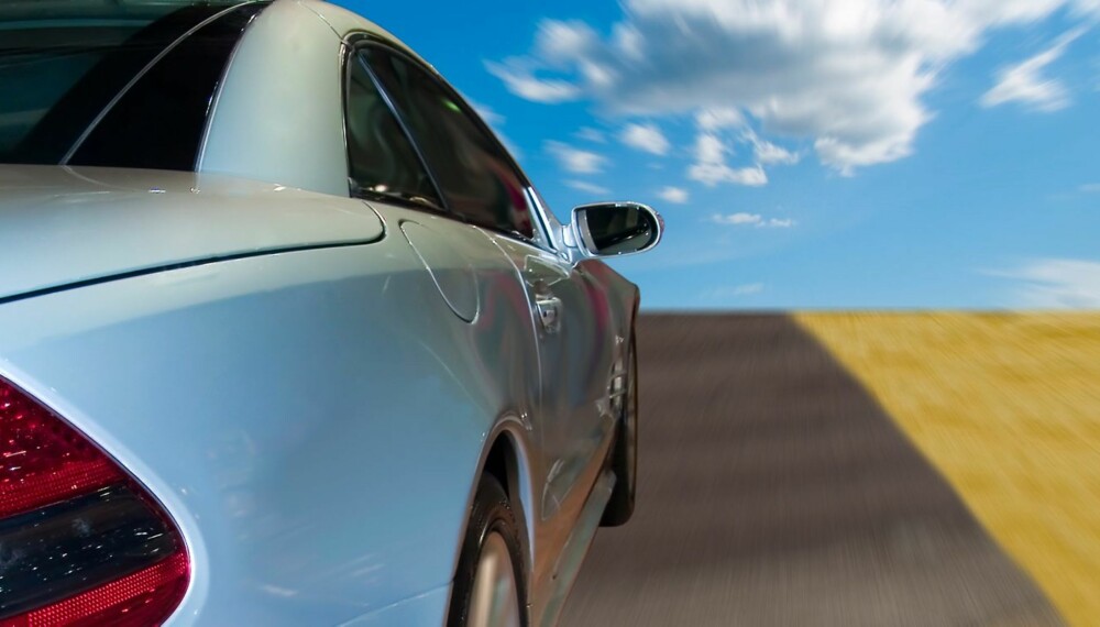 Silver sportscar Silver sportscar