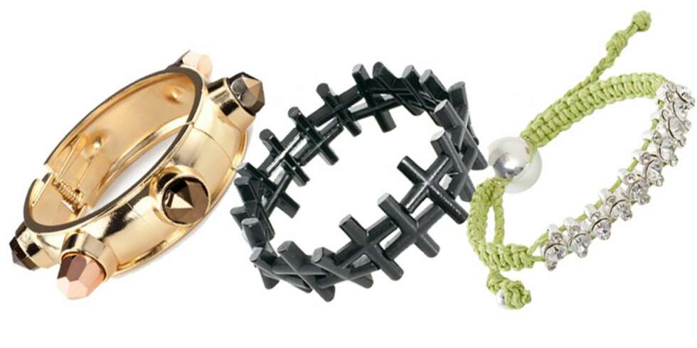 ARMBÅND: Oppdater antrekket med en liten haug med fine armbånd. Her er 24 av våre favoritter denne høsten. ARMBÅND: Oppdater antrekket med en liten haug med fine armbånd. Her er 24 av våre favoritter denne høsten.