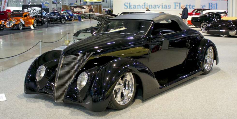 DANSKEN: Jens Nybos Ford Roadster -37. FOTO: Geir Svardal DANSKEN: Jens Nybos Ford Roadster -37. FOTO: Geir Svardal