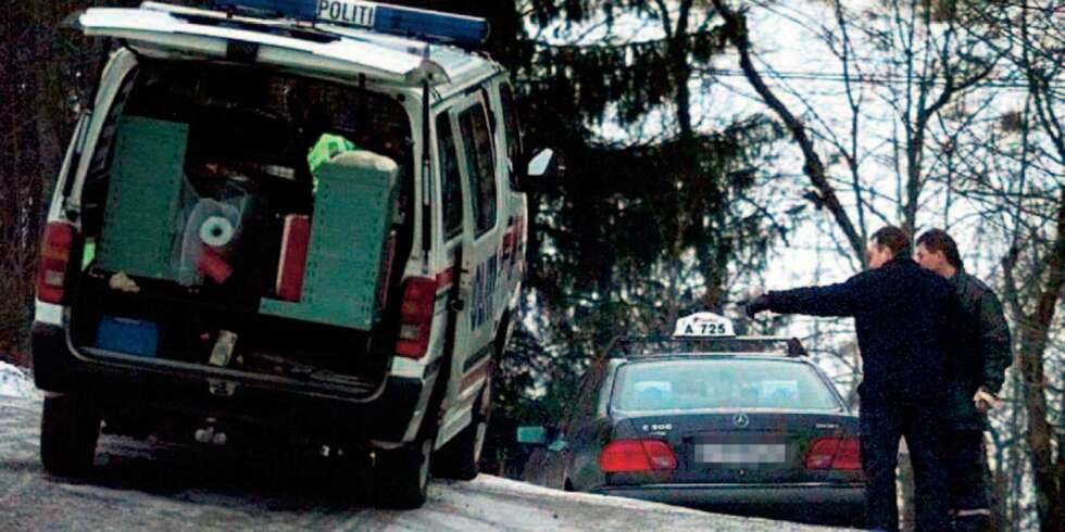 Her, i et øde område i Nittedal, ble drosjen bedt om å stoppe. Sekunder senere lød et skudd. Her, i et øde område i Nittedal, ble drosjen bedt om å stoppe. Sekunder senere lød et skudd.