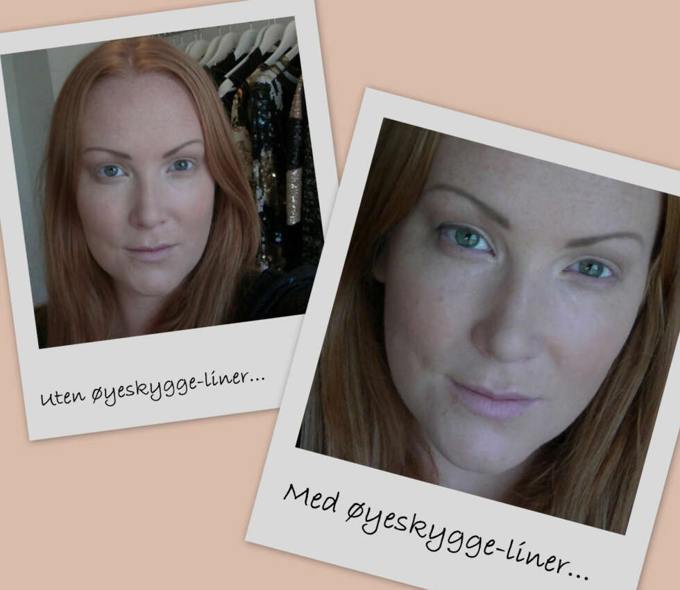 ENKEL EYELINER MED ØYESKYGGE: Begynn med å legge en eyeliner med øyeskygge. Det er enkelt, rakst og fin trening før flytende eyeliner skal på. Ofte så er det en fin dagversjon av en eyeliner, uansett om man er ganske god på den flytende versjonen. Den er også flott til å markere opp linjene før man går på med flytende eyeliner. ENKEL EYELINER MED ØYESKYGGE: Begynn med å legge en eyeliner med øyeskygge. Det er enkelt, rakst og fin trening før flytende eyeliner skal på. Ofte så er det en fin dagversjon av en eyeliner, uansett om man er ganske god på den flytende versjonen. Den er også flott til å markere opp linjene før man går på med flytende eyeliner.
