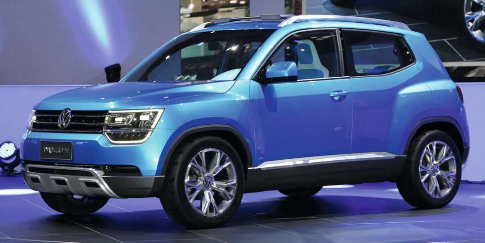 VEKST: Det er forventet at veksten blir størst blant de mindre SUV-ene. Dette er VW Taigun, som ble vist frem på bilutstillingen i Sao Paulo nylig. FOTO: VW VEKST: Det er forventet at veksten blir størst blant de mindre SUV-ene. Dette er VW Taigun, som ble vist frem på bilutstillingen i Sao Paulo nylig. FOTO: VW