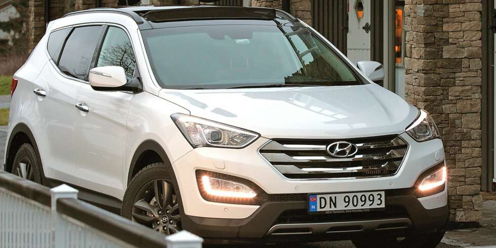 NOMINERT: Hyundai Santa Fe. FOTO: Petter Handeland NOMINERT: Hyundai Santa Fe. FOTO: Petter Handeland