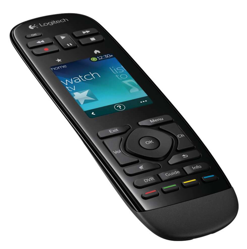 TOUCH: Logitech Harmony Touch har fått en touchskjerm som gjør det lett å finne frem og gjør det enkelt å lage en kanalrekkefølge som passer ditt personlige bruk. TOUCH: Logitech Harmony Touch har fått en touchskjerm som gjør det lett å finne frem og gjør det enkelt å lage en kanalrekkefølge som passer ditt personlige bruk.