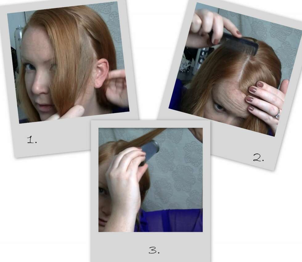 SPOILER: 1. For en stor og fin front, del inn i midtskill og parter fra rett bak øret, 2. Lag en hårlende forann som passer den største hårrullen, 3. Legg hårrullen innerst og dra den ut til tuppene før du ruller innover. Hold retningen til siden. SPOILER: 1. For en stor og fin front, del inn i midtskill og parter fra rett bak øret, 2. Lag en hårlende forann som passer den største hårrullen, 3. Legg hårrullen innerst og dra den ut til tuppene før du ruller innover. Hold retningen til siden.
