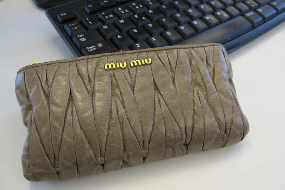 Fineste lommeboken fra MiuMiu. Fineste lommeboken fra MiuMiu.