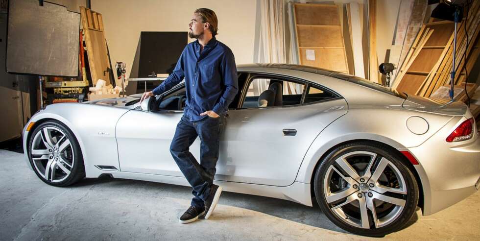 FYRTÅRNET: Henrik Fisker så Leo komme til Oscar med en Prius. Det ble starten på Fisker Automotive. FOTO: Larry Busacca FYRTÅRNET: Henrik Fisker så Leo komme til Oscar med en Prius. Det ble starten på Fisker Automotive. FOTO: Larry Busacca