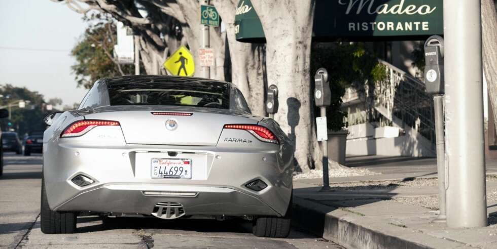 IT'S KARMA: Fisker Karma - bilen som velges av miljøbevisste stjerner. FOTO: Larry Busacca IT'S KARMA: Fisker Karma - bilen som velges av miljøbevisste stjerner. FOTO: Larry Busacca
