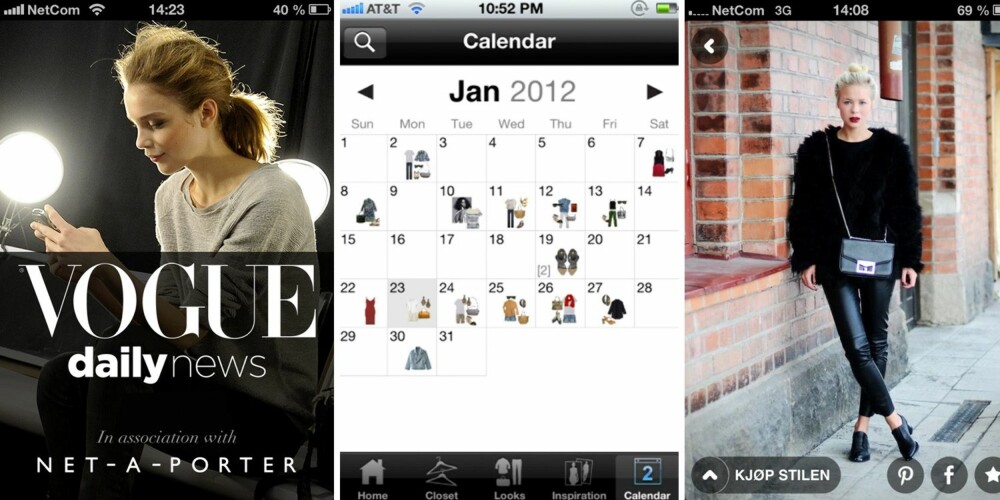 INSPIRASJON RETT I LOMMA: Vogue Daily News, Stylebook og Fashion Kaleidoscope gir deg daglige trendoppdateringer, og er alltid først ute med det siste. Foto: Skjermdump INSPIRASJON RETT I LOMMA: Vogue Daily News, Stylebook og Fashion Kaleidoscope gir deg daglige trendoppdateringer, og er alltid først ute med det siste. Foto: Skjermdump