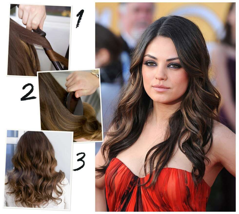 GLAMORØSE LOKKER: Store, glamorøse bølger i håret er alltid en vinner, og en av favorittfrisyrene til Mila Kunis. GLAMORØSE LOKKER: Store, glamorøse bølger i håret er alltid en vinner, og en av favorittfrisyrene til Mila Kunis.