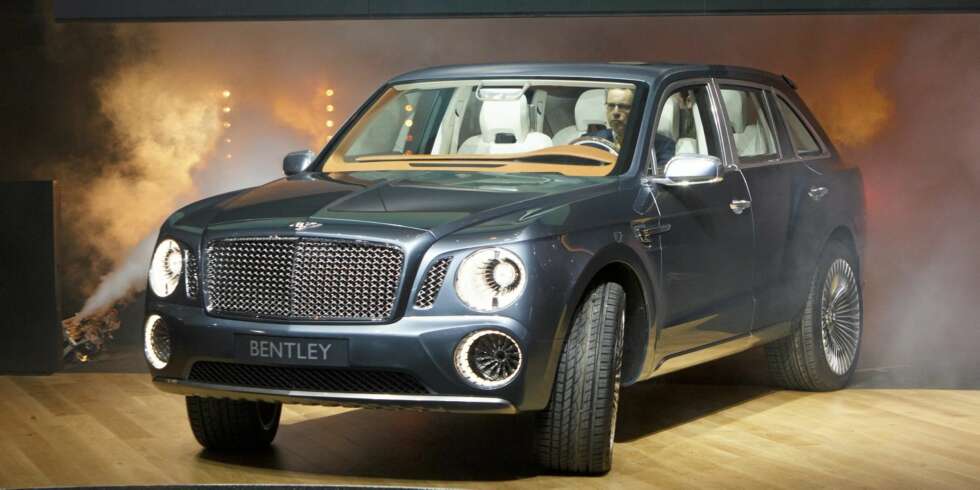 SUPER-SUV: Bentley EXP 9 F. FOTO: Dirk Michael Deckbar SUPER-SUV: Bentley EXP 9 F. FOTO: Dirk Michael Deckbar