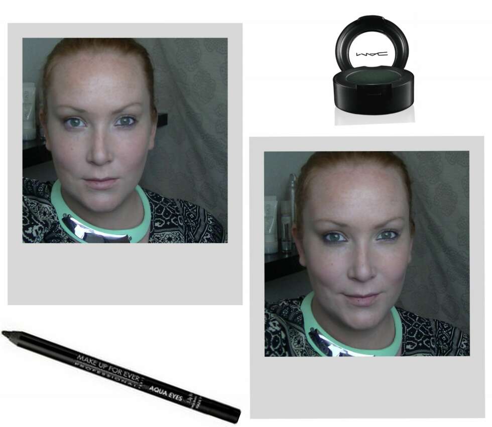 KAJAL: 1. Eye Shadow i fargen Club fra MAC (kr 160), 2. Kohl Pencil fra Make Up For Ever (kr 176). KAJAL: 1. Eye Shadow i fargen Club fra MAC (kr 160), 2. Kohl Pencil fra Make Up For Ever (kr 176).