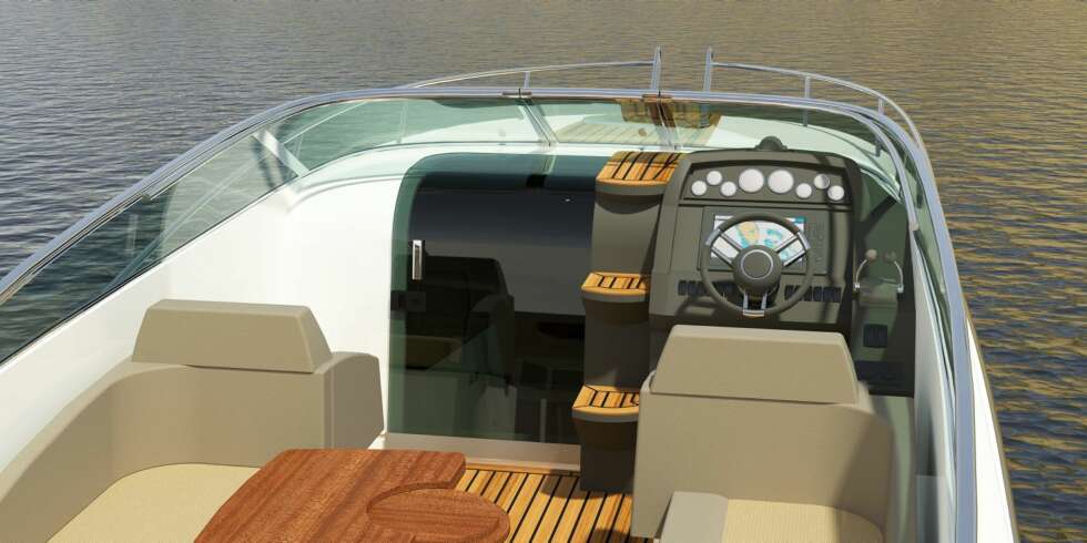 OPPDATERT: Nye 29 Coho stiller med tidsriktig layout i cockpit. Lansering finner sted under båtmessa i Düsseldorf, som går av stabelen om noen uker. OPPDATERT: Nye 29 Coho stiller med tidsriktig layout i cockpit. Lansering finner sted under båtmessa i Düsseldorf, som går av stabelen om noen uker.