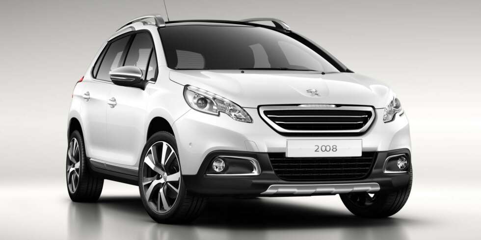 CROSSOVER: Peugeot 2008 er på sett og vis 208 med høyere bakkeklaring. ALLE ILLUSTRASJONER: Peugeot CROSSOVER: Peugeot 2008 er på sett og vis 208 med høyere bakkeklaring. ALLE ILLUSTRASJONER: Peugeot