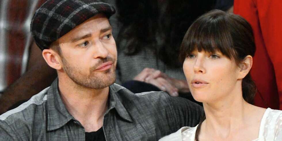 LYKKELIGE: Justin Timberlake og Jessica Biel giftet seg i oktober i fjor etter å ha hatt et av-og-på-forhold i fem år. LYKKELIGE: Justin Timberlake og Jessica Biel giftet seg i oktober i fjor etter å ha hatt et av-og-på-forhold i fem år.