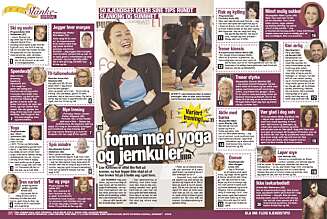 I denne ukens Her og Nå kan du lese tips og triks fra over 50 kjendiser om hvordan de holder seg i form. I denne ukens Her og Nå kan du lese tips og triks fra over 50 kjendiser om hvordan de holder seg i form.