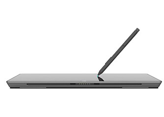 PENN: Surface Windows 8 Pro leveres med penn, men denne versjonen kommer foreløpig bare i Canada og USA. PENN: Surface Windows 8 Pro leveres med penn, men denne versjonen kommer foreløpig bare i Canada og USA.