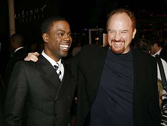 Louis C.K. med kompisen Chris Rock. Louis C.K. med kompisen Chris Rock.
