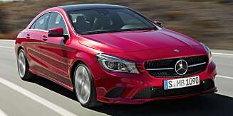 OFFENSIV: Mercedes CLA. FOTO: Daimler AG OFFENSIV: Mercedes CLA. FOTO: Daimler AG